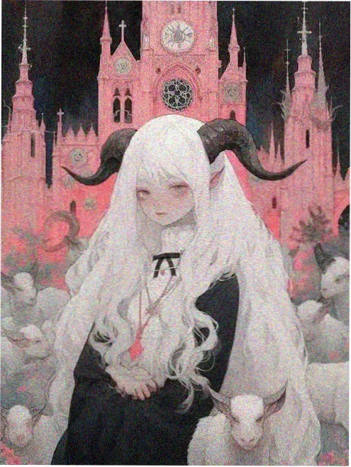 摇曳百合动画海报